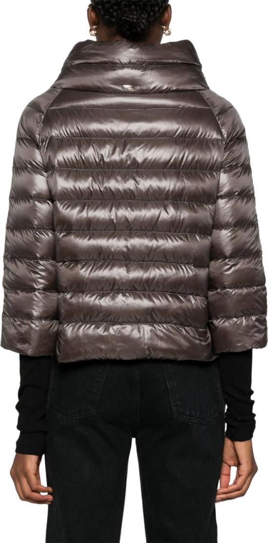 26FW 에르노 소피아 레귤러 핏 케이프 다운 자켓 PI0046DIC12017Z9480 TAUPE - HERNO