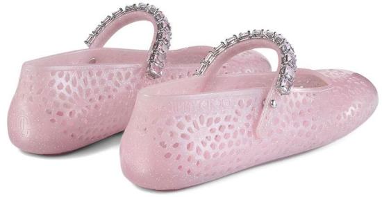 26FW 지미추 플랫 슈즈 THEJELLYNTXCOTTONCANDYSILVERMIX PINK - JIMMY CHOO