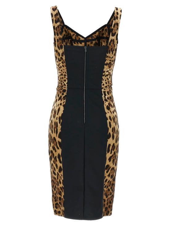 26SS 돌체앤가바나 미디 원피스 F63D4TFSADDHY13M - DOLCE & GABBANA