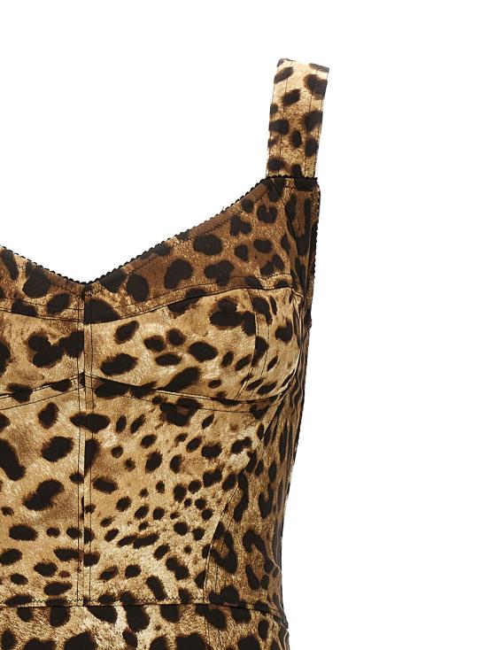 26SS 돌체앤가바나 미디 원피스 F63D4TFSADDHY13M - DOLCE & GABBANA