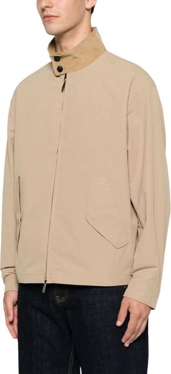 26FW 엠포리오 아르마니 봄버 자켓 EM006737AF28010U6163 BEIGE - EMPORIO ARMANI