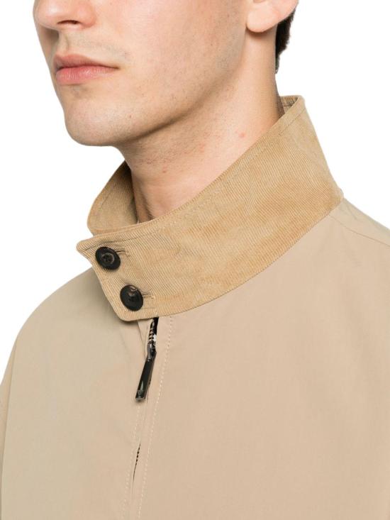 26FW 엠포리오 아르마니 봄버 자켓 EM006737AF28010U6163 BEIGE - EMPORIO ARMANI