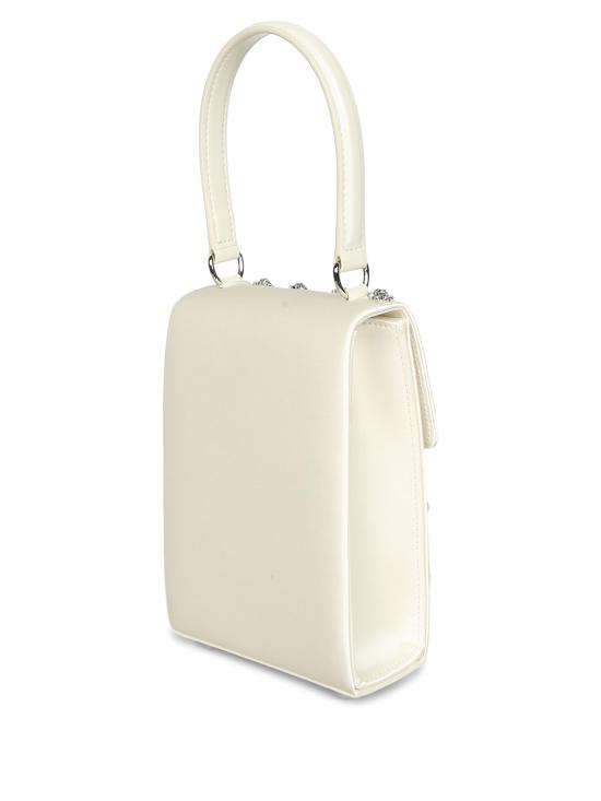 26SS 셀프 포트레이트 크림 새틴 크리스탈 미니 보우 백 SS26313BC CREAM Beige - SELF PORTRAIT