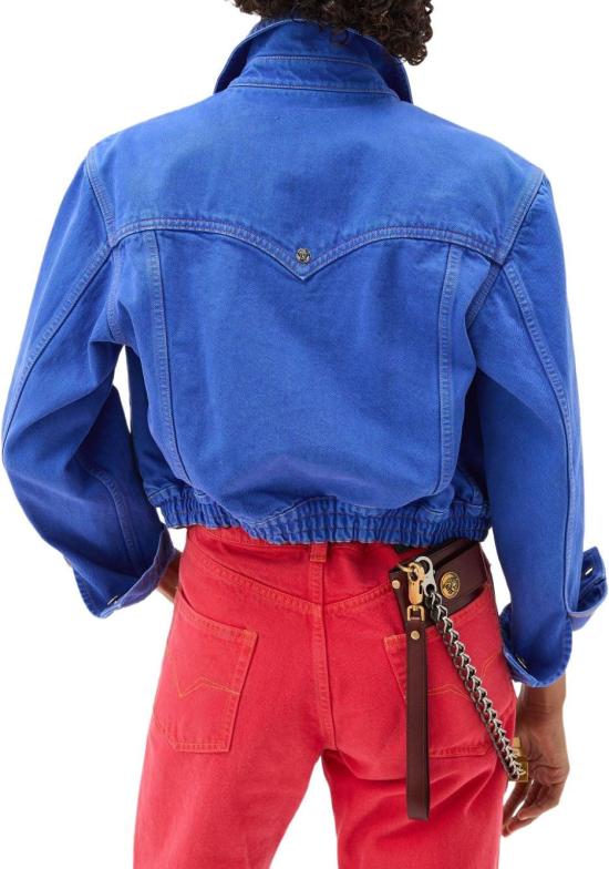 26SS 베르사체 데님 자켓 10245271A178711DB10 BLUE - VERSACE