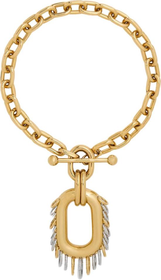 26FW 파코라반 목걸이/팬던트 26ABB0545MET967P710 GOLD