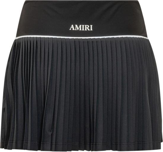 26FW 아미리 숏 스커트 AWBOAC1016001 BLACK - AMIRI