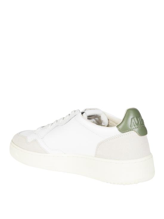 26FW 오트리 메달리스트 로우 스니커즈 AULMLS17 WHTBRONZEGRN BIANCO - AUTRY