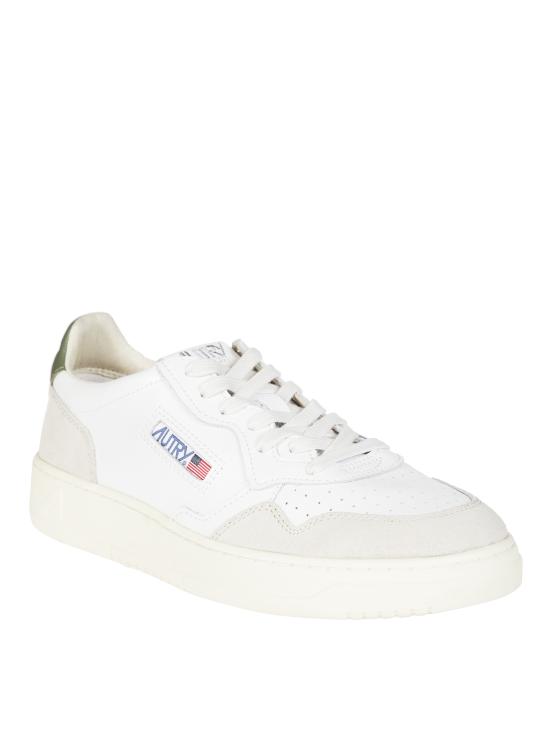 26FW 오트리 메달리스트 로우 스니커즈 AULMLS17 WHTBRONZEGRN BIANCO - AUTRY