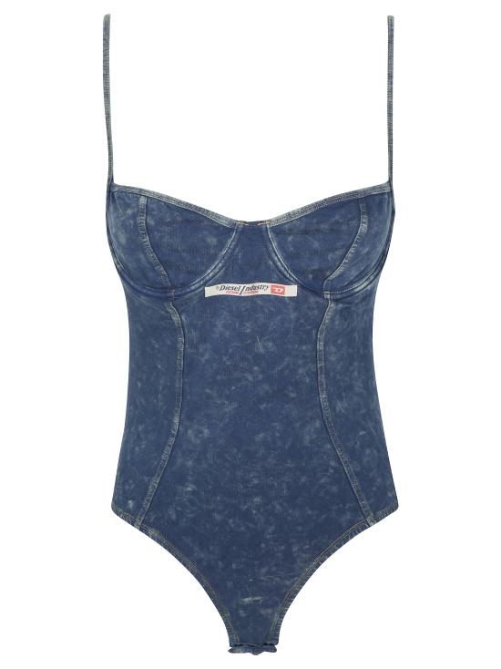 26FW 디젤 바디수트 티셔츠 A225500TJBV 8BFA DENIM