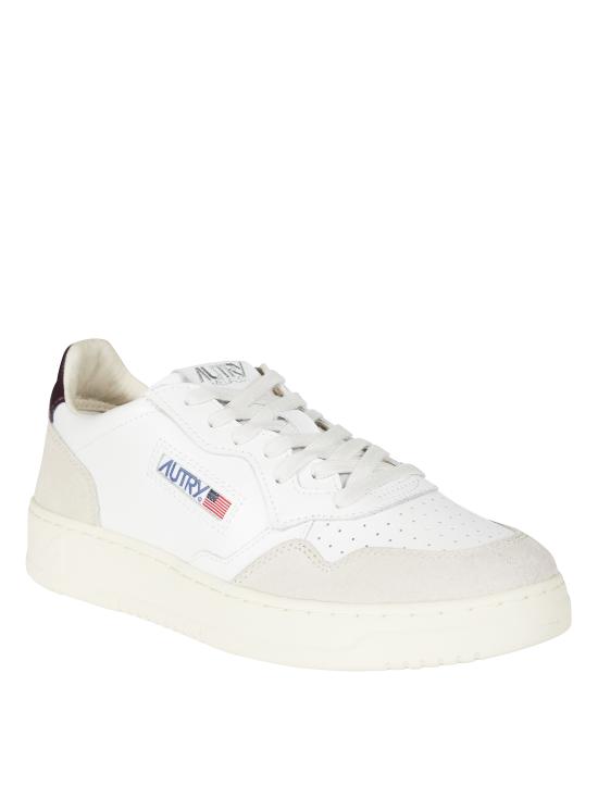26FW 오트리 메달리스트 로우 스니커즈 AULMLS18 WHTFIG BIANCO - AUTRY
