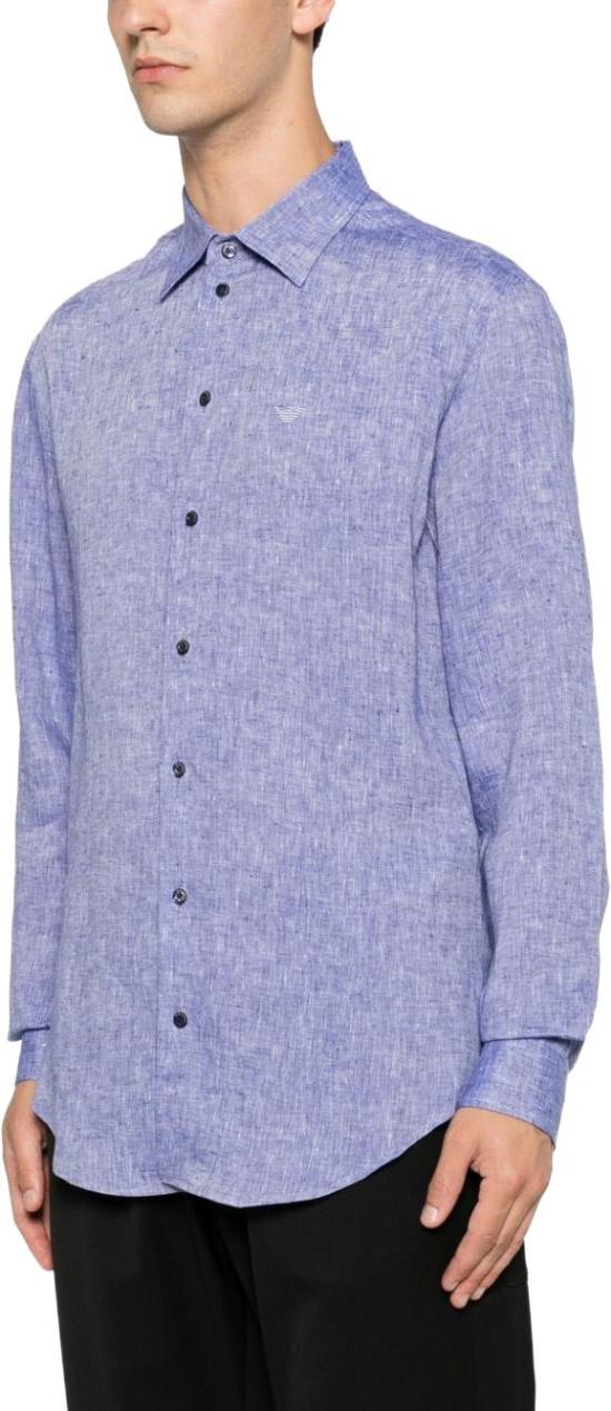 26SS 엠포리오 아르마니 셔츠 EM000099TE10157OB003 BLUE - EMPORIO ARMANI