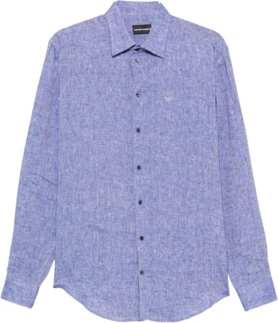 26SS 엠포리오 아르마니 셔츠 EM000099TE10157OB003 BLUE