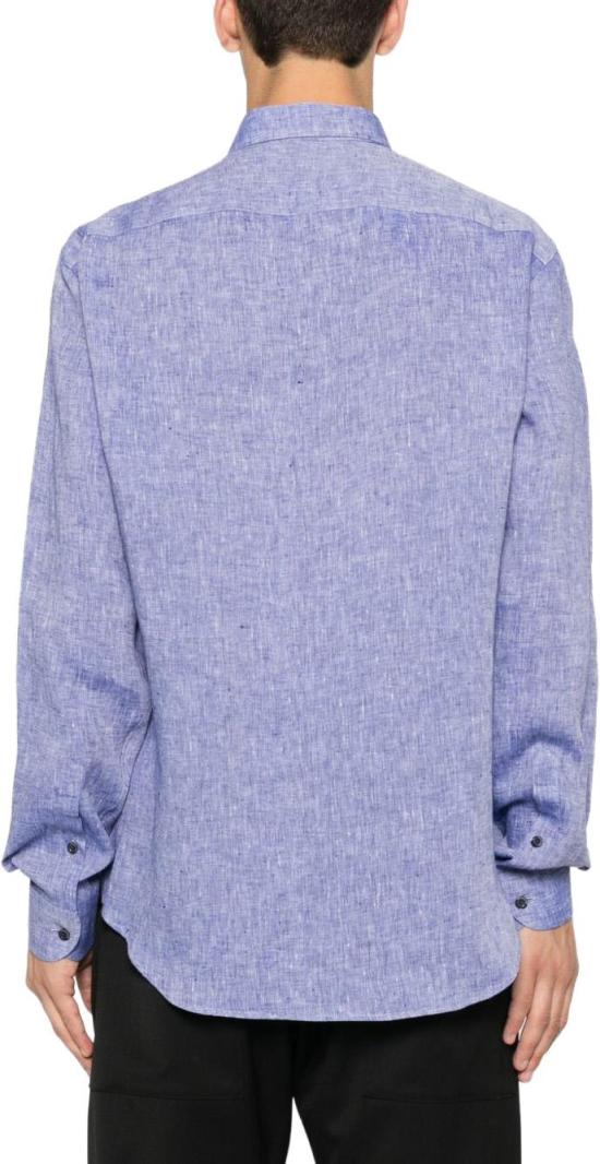 26SS 엠포리오 아르마니 셔츠 EM000099TE10157OB003 BLUE - EMPORIO ARMANI