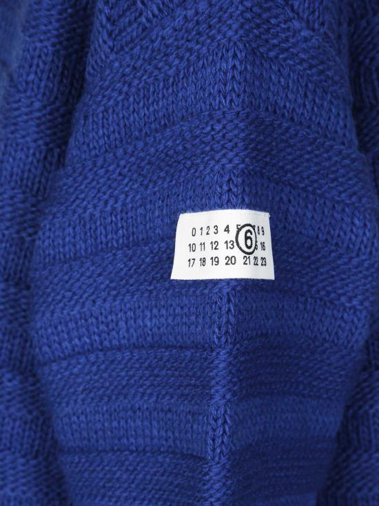 26FW MM6 메종마르지엘라 터틀넥 SH0HA0004M13040 483 BLU - MM6 MAISON MARGIELA
