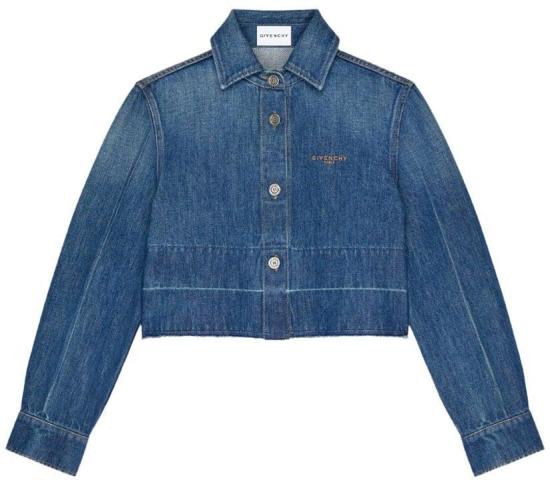 26FW 지방시 데님 셔츠 BW61N3517B420 BLUE