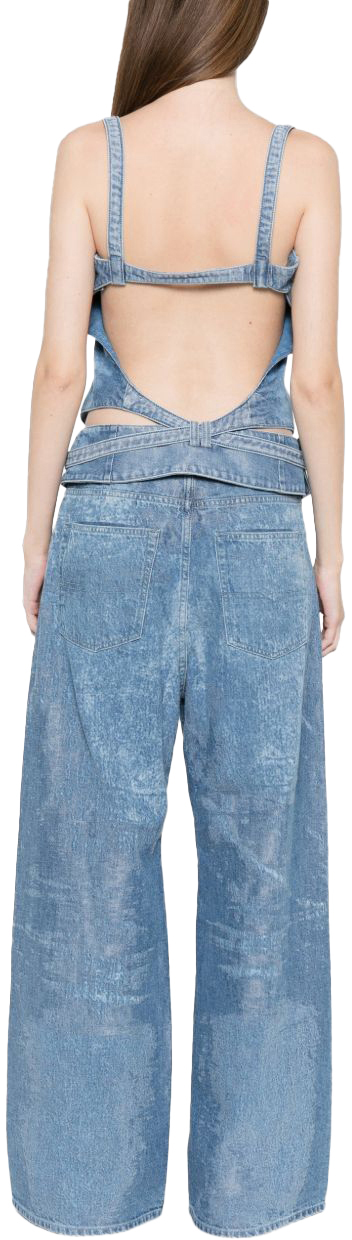 26SS 디젤 민소매 티셔츠 50622534549790 BLUE - DIESEL
