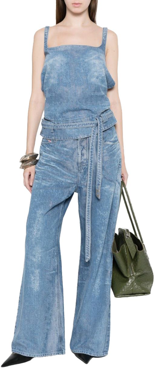 26SS 디젤 민소매 티셔츠 50622534549790 BLUE - DIESEL