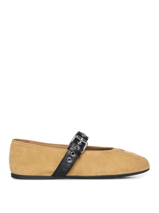 26SS 미우미우 플랫 슈즈 5F625E008F0151 Beige