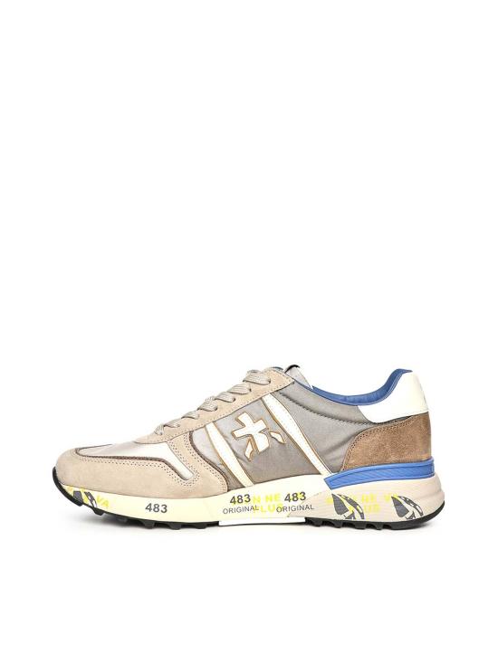 26SS 프리미아타 랜더 코어 레이스업 스니커즈 LANDER8010 Light Grey - PREMIATA
