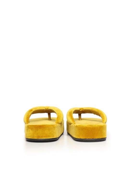  발렌시아가 제트 랙 통 슬라이드 869749WCDQ07680 Yellow - BALENCIAGA