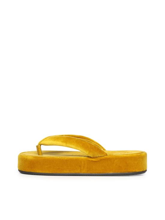  발렌시아가 제트 랙 통 슬라이드 869749WCDQ07680 Yellow - BALENCIAGA