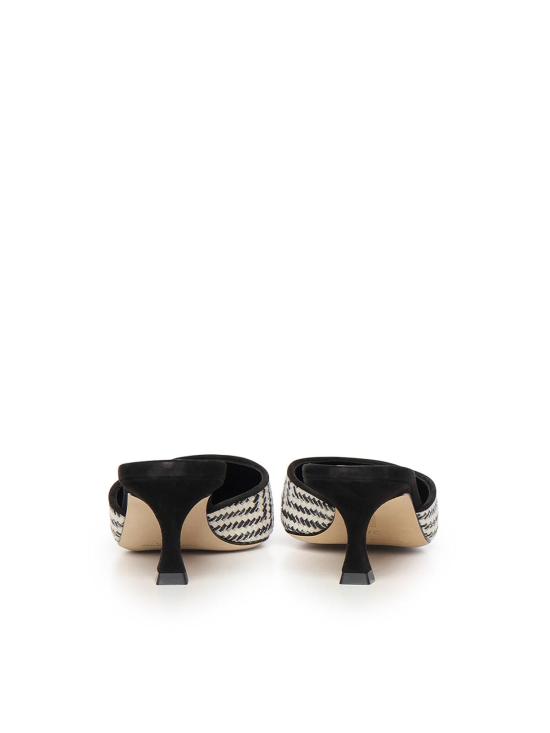 26SS 마놀로 블라닉 뮬/슬리퍼 1263126978I White - MANOLO BLAHNIK