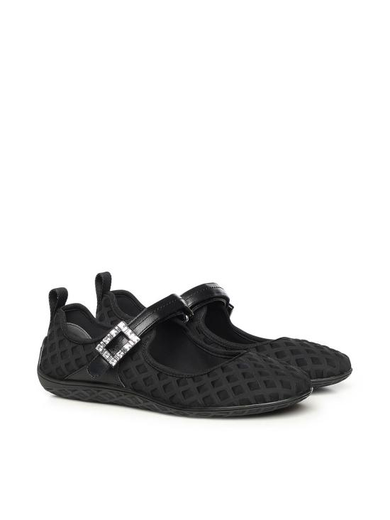 26SS 로저비비에 플랫 슈즈 RVW79344120NYEB999 Black - ROGER VIVIER