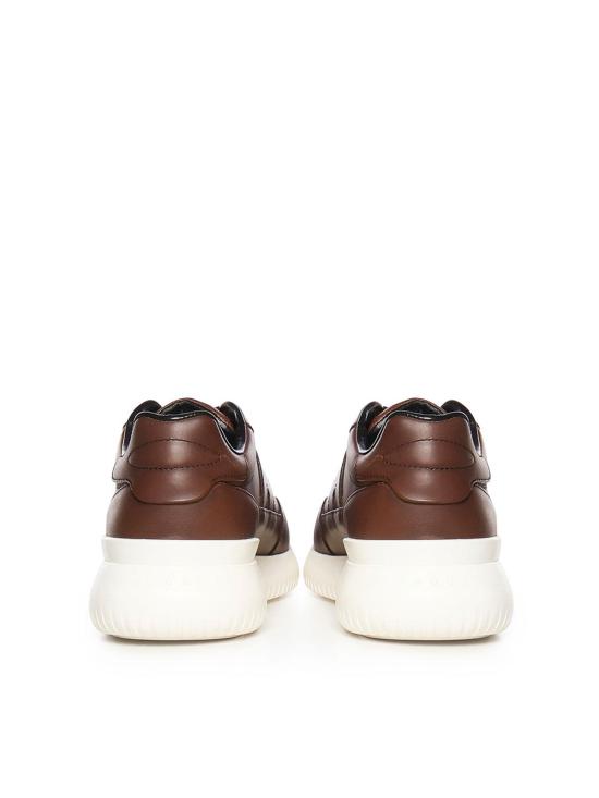 26SS 호간 스니커즈 HXM7090GB90QTUS013 Brown - HOGAN