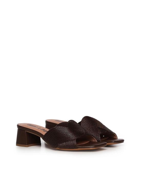 26SS 비비루 뮬/슬리퍼 879Z94HGMARRON Brown - BIBILOU