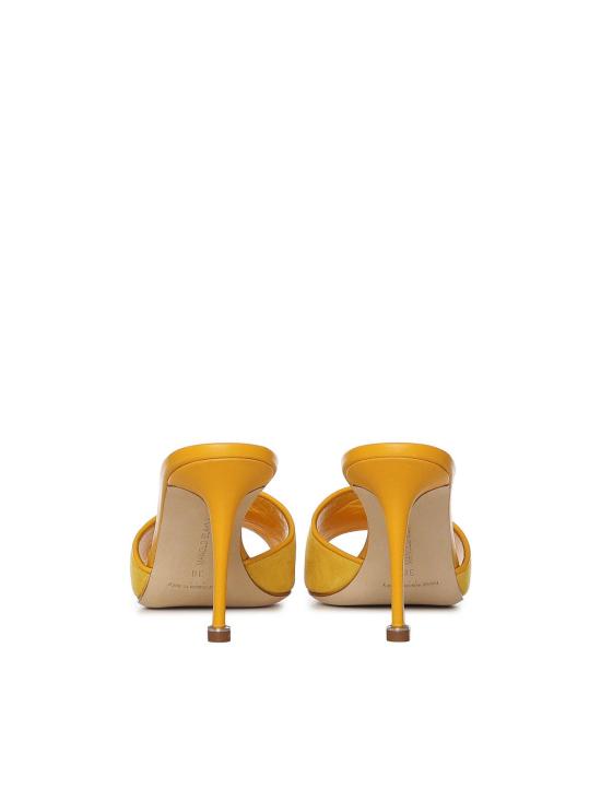 26SS 마놀로 블라닉 뮬/슬리퍼 12631727329 Yellow - MANOLO BLAHNIK