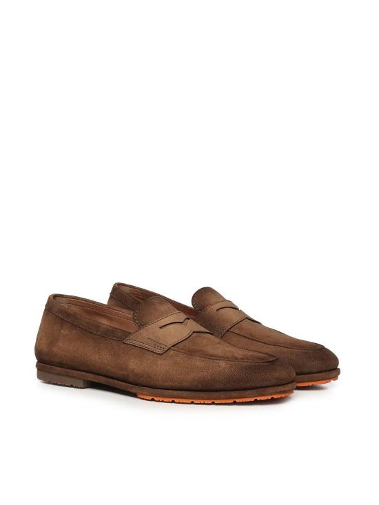 26SS 산토니 로퍼 MCNC19298SI6SEAAM21 Brown - SANTONI