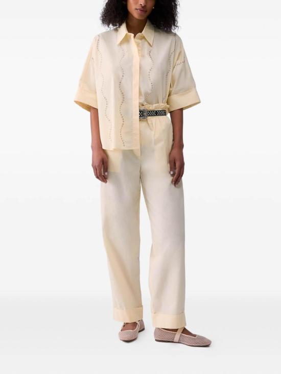 26SS 리우조 셔츠 CA6345TS246P9640 Orange - LIU JO