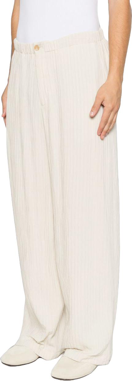 26SS 엠포리오 아르마니 트레이닝/조거 팬츠 EM005613TE20598U1156 WHITE - EMPORIO ARMANI