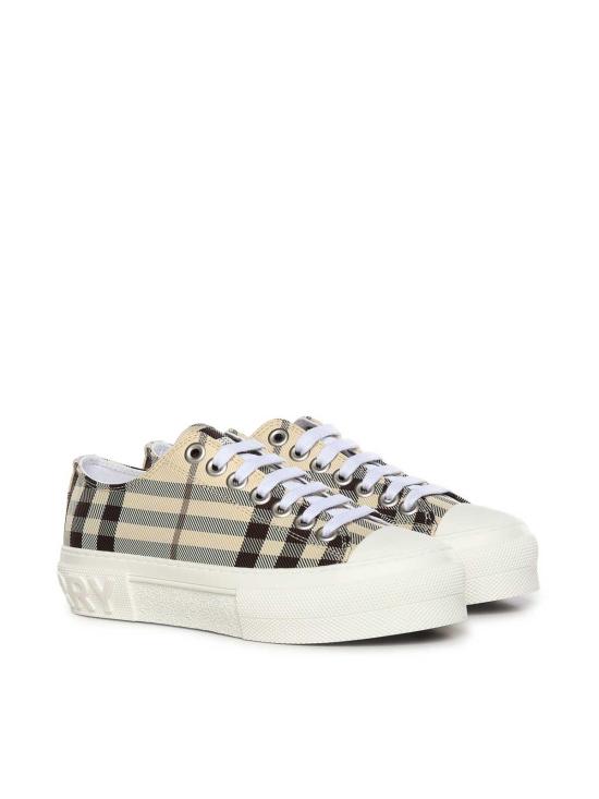 26SS 버버리 체크 스니커즈 8118636 Light Beige - BURBERRY