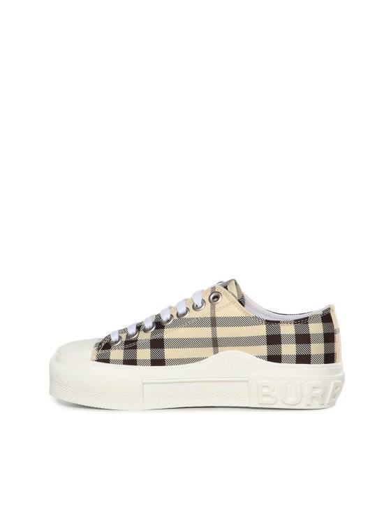 26SS 버버리 체크 스니커즈 8118636 Light Beige - BURBERRY