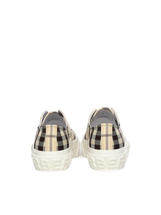 26SS 버버리 체크 스니커즈 8118636 Light Beige - BURBERRY