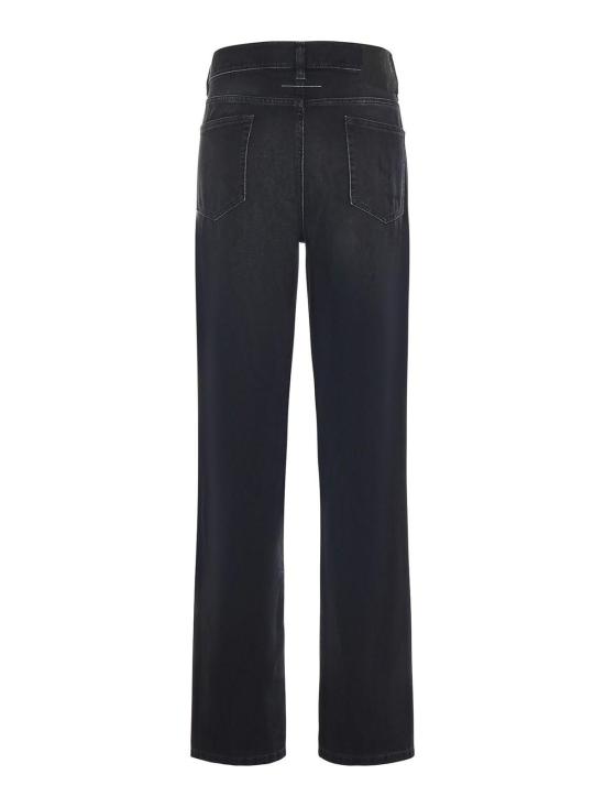 26SS MM6 메종마르지엘라 스트레이트 팬츠 SH0LA0035M30064961 Black - MM6 MAISON MARGIELA