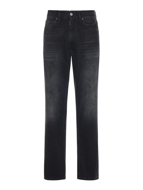 26SS MM6 메종마르지엘라 스트레이트 팬츠 SH0LA0035M30064961 Black