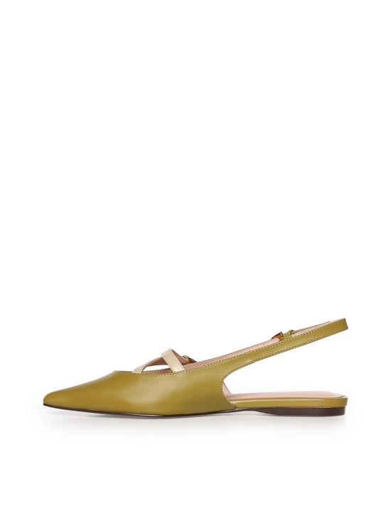 26SS 코치넬리 플랫 슈즈 E4U0Q210101776 Beige - COCCINELLE