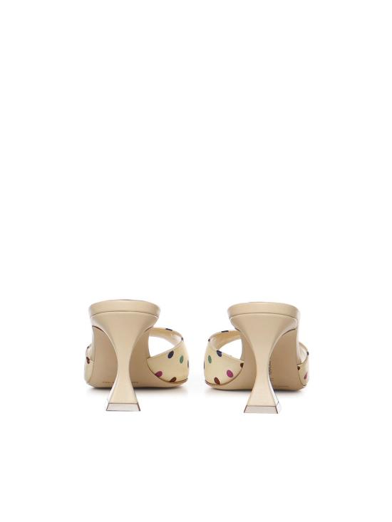 26SS 마놀로 블라닉 뮬/슬리퍼 1263100907M Cream - MANOLO BLAHNIK
