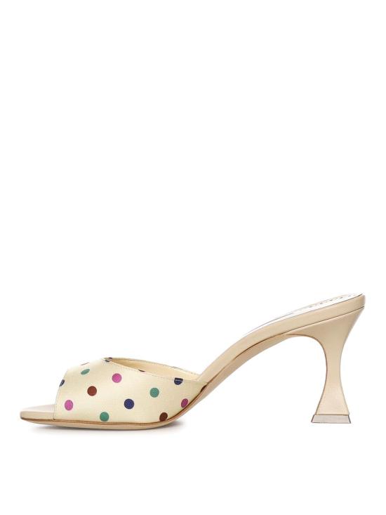 26SS 마놀로 블라닉 뮬/슬리퍼 1263100907M Cream - MANOLO BLAHNIK