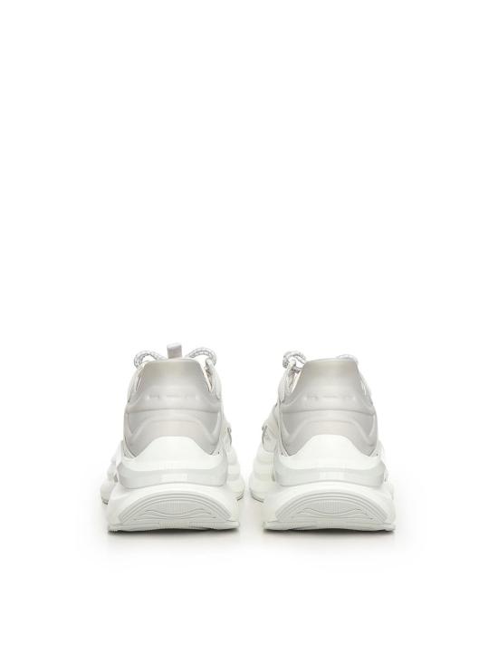 26SS 펜디 F-라이트 가죽 메쉬 러닝 슈즈 8E8887AYFPF1V80 White - FENDI