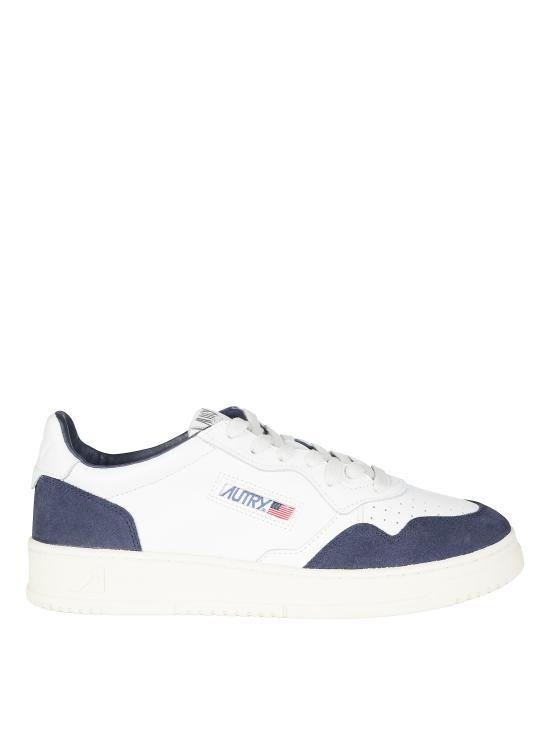 26FW 오트리 메달리스트 로우 스니커즈 AULMFT22 WHTDENIM BIANCO