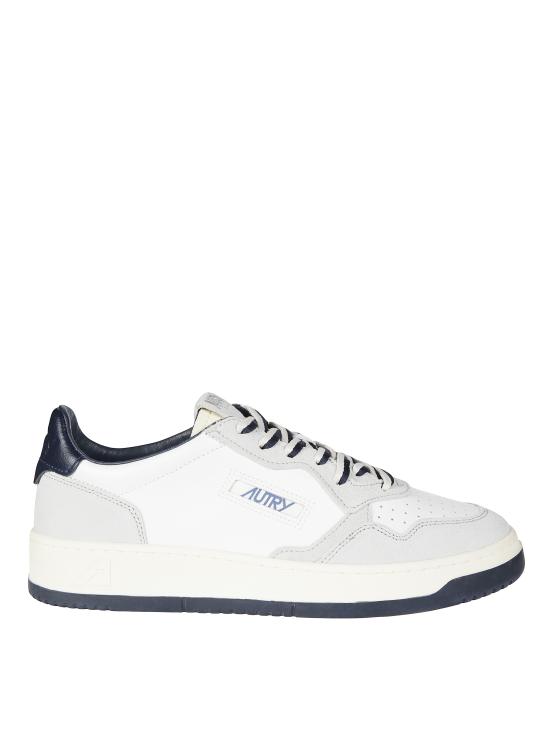 26FW 오트리 메달리스트 로우 스니커즈 AULMBW04 WHTVAPOR GRIGIO