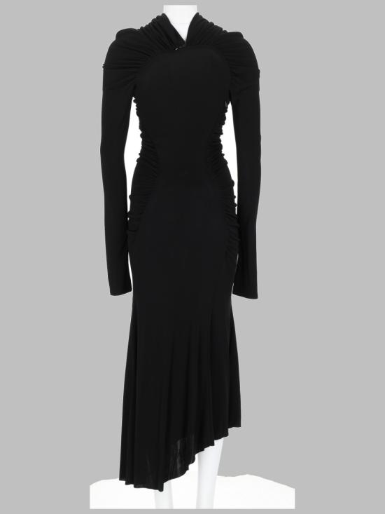 26FW 빅토리아 베컴 롱 원피스 1326WDR007472A BLACK - VICTORIA BECKHAM