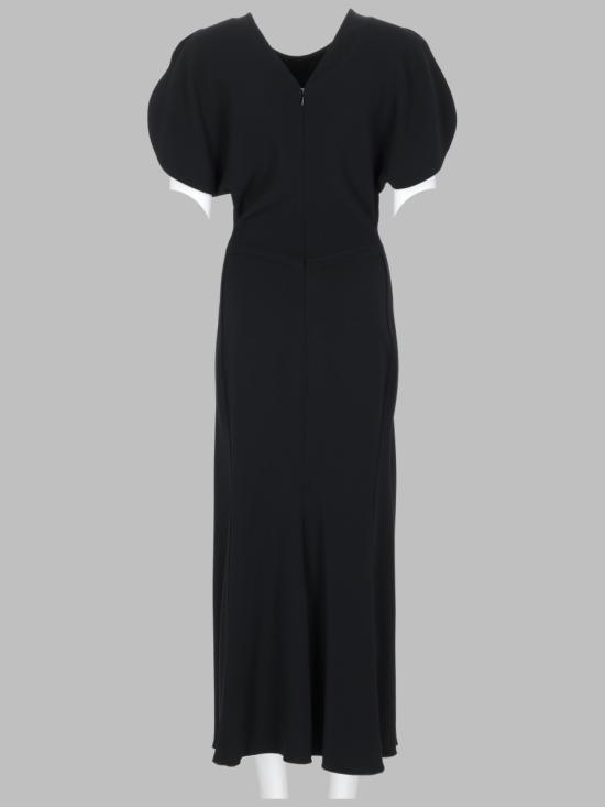 26FW 빅토리아 베컴 롱 원피스 1124WDR005227A BLACK - VICTORIA BECKHAM