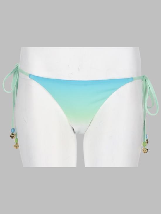 26FW 카사블랑카 비치웨어 W PF26 SWM 054 01BLUE GREENGRADIENT MULTICOLOUR
