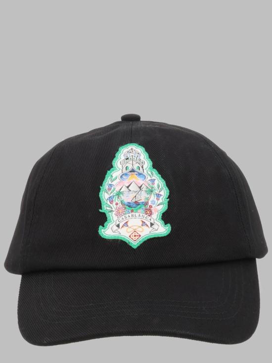 26FW 카사블랑카 모자 A PF26 HAT 002 03BLACK