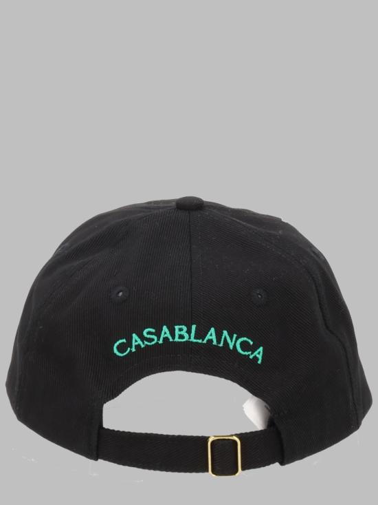 26FW 카사블랑카 모자 A PF26 HAT 002 03BLACK - CASABLANCA
