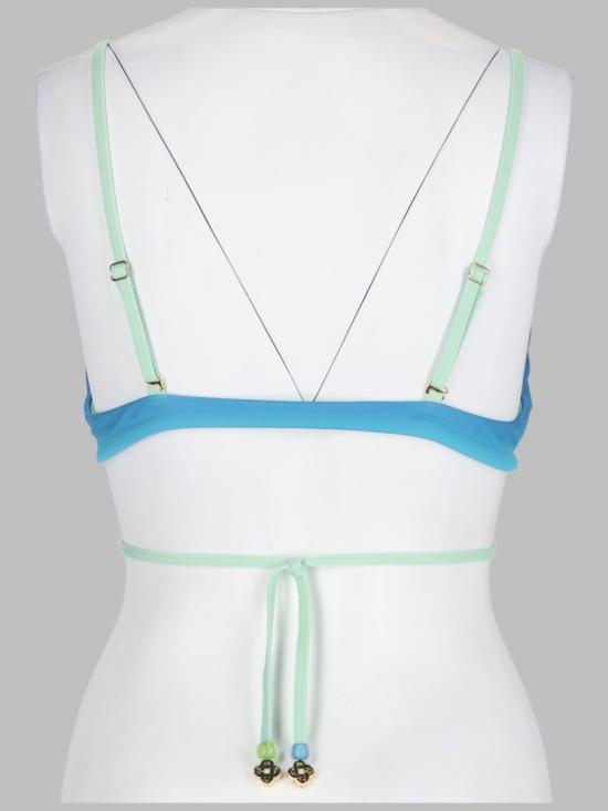 26FW 카사블랑카 비치웨어 W PF26 SWM 083 01BLUE GREENGRADIENT MULTICOLOUR - CASABLANCA